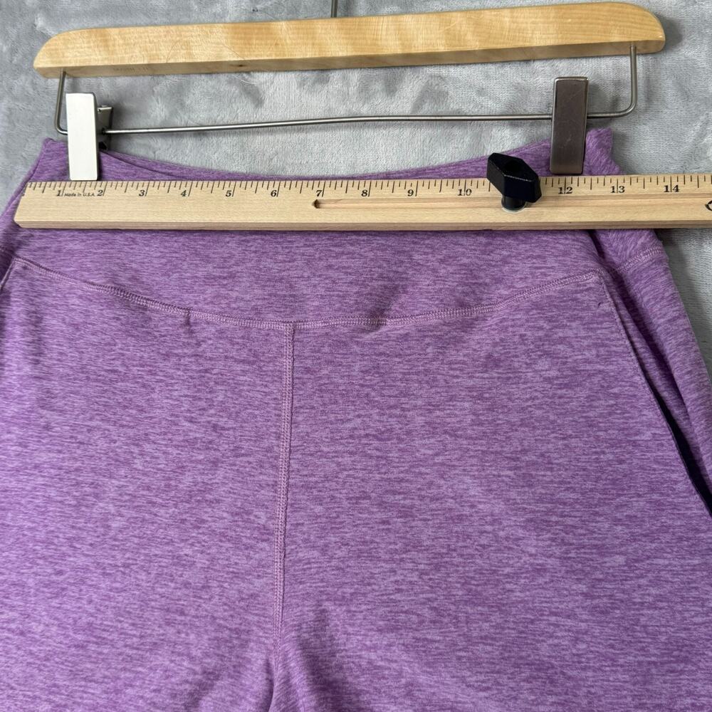 Outdoor Voices Shorts Womens Small Heathered Purple 3" Inseam High Waist Running - Picture 5 of 8